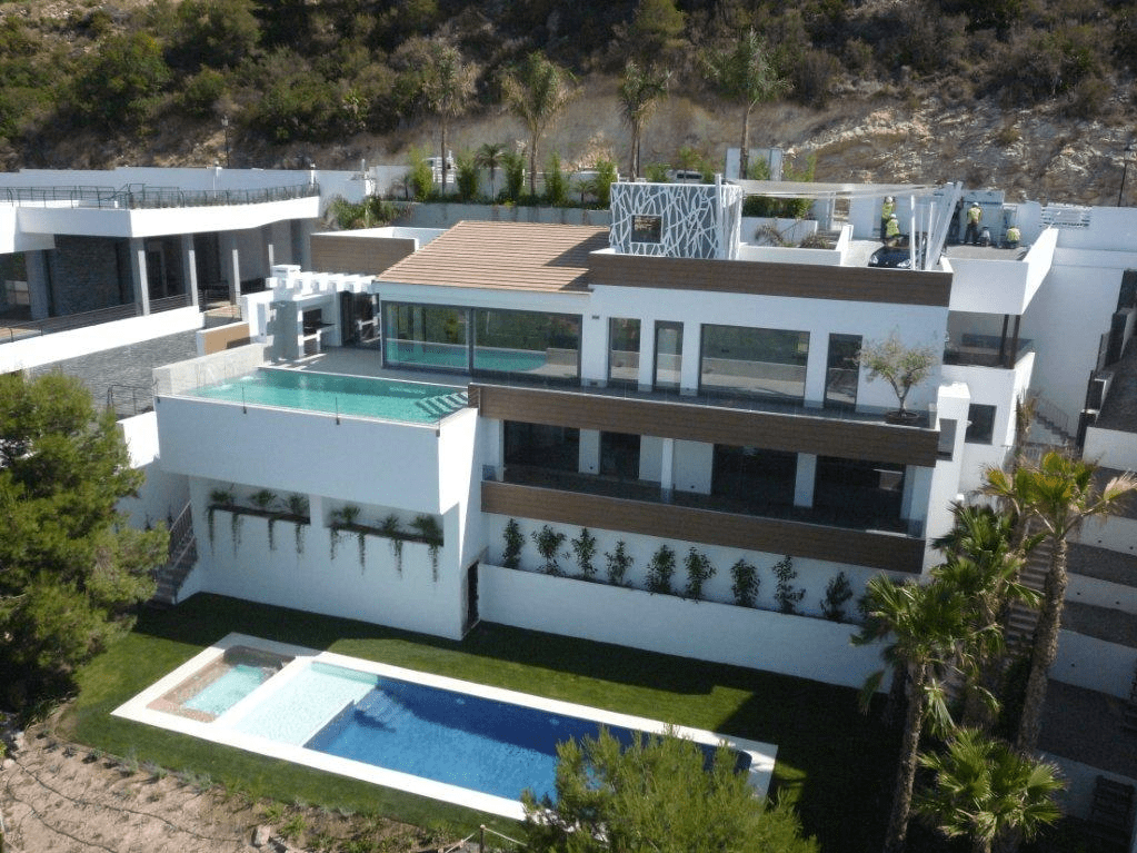 Villa de estilo moderno