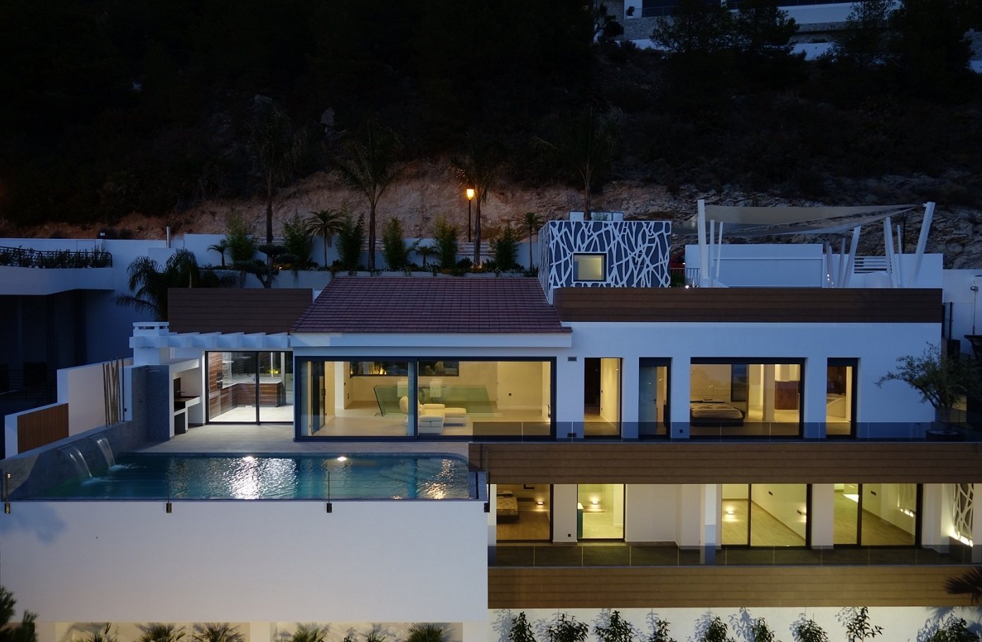 Villa in moderne stijl