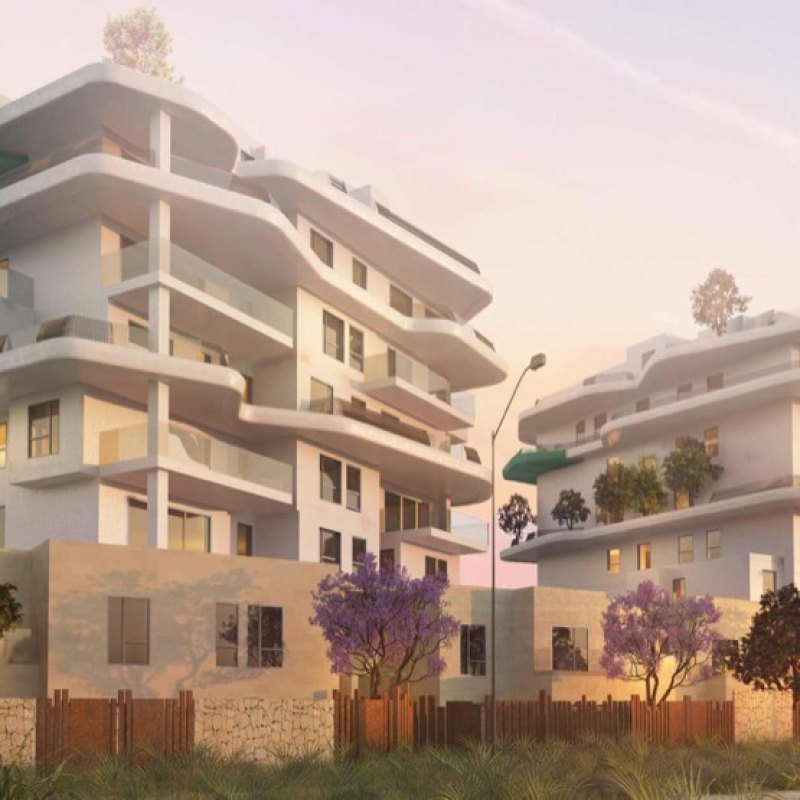 Flats in first line of Villajoyosa.