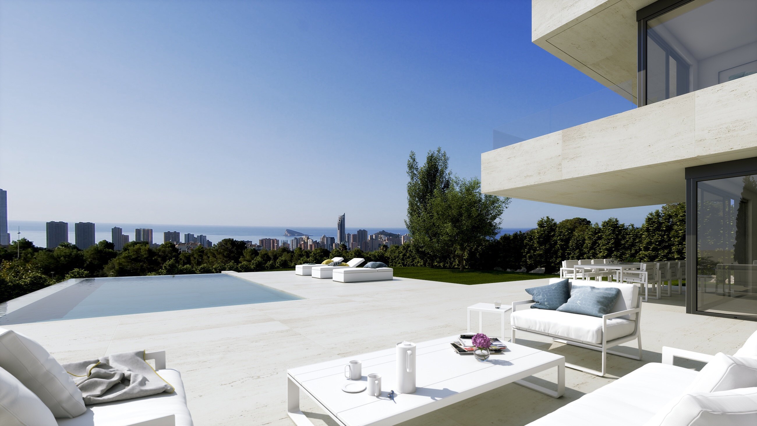 Modern luxury residential Villas.
