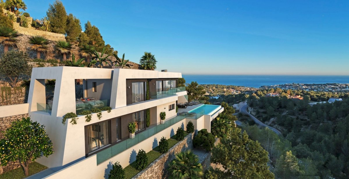 Villa de luxe avec vue imprenable à Benissa