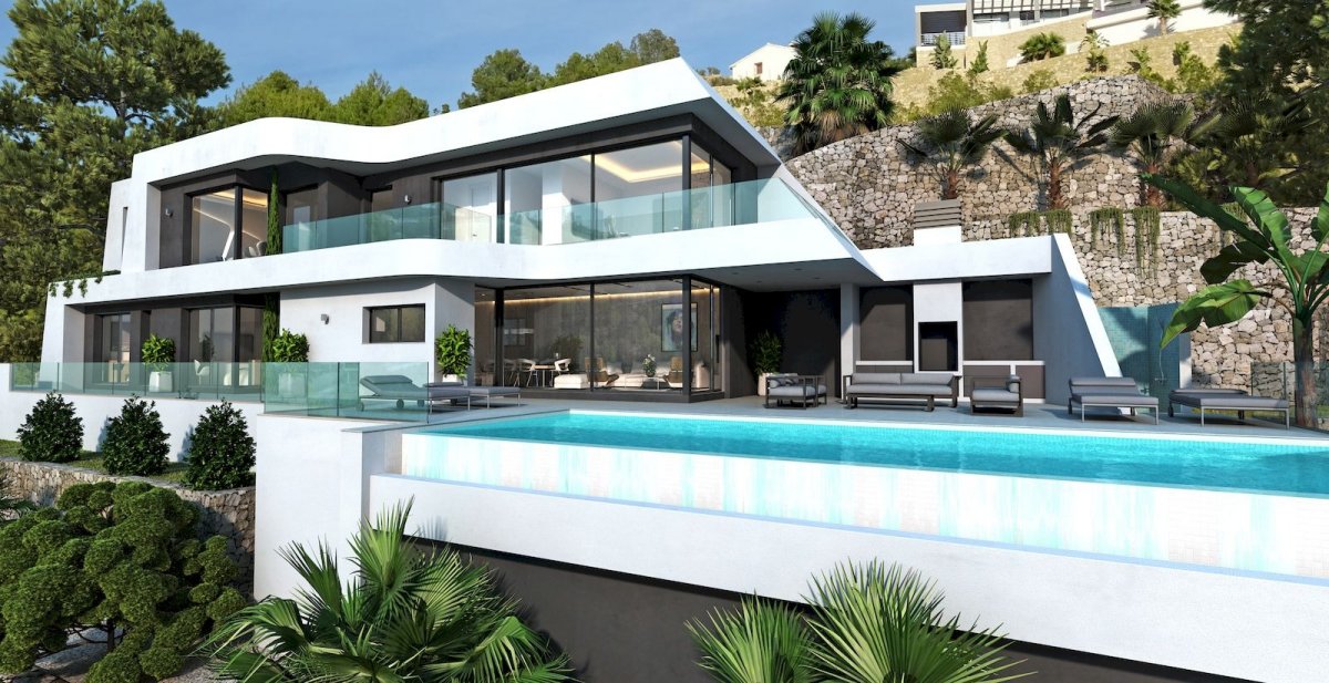 Villa de luxe avec vue imprenable à Benissa