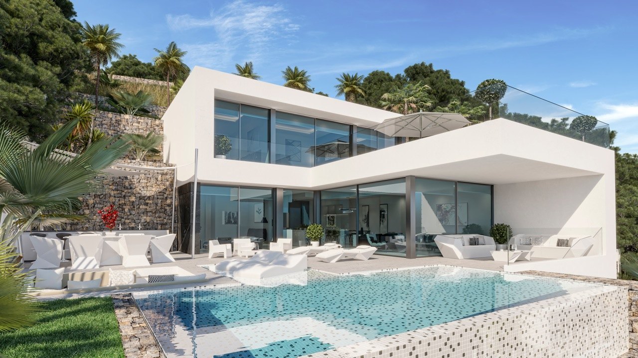 Wunderschöne moderne Villa in Calpe