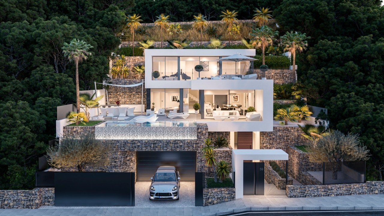 Wunderschöne moderne Villa in Calpe