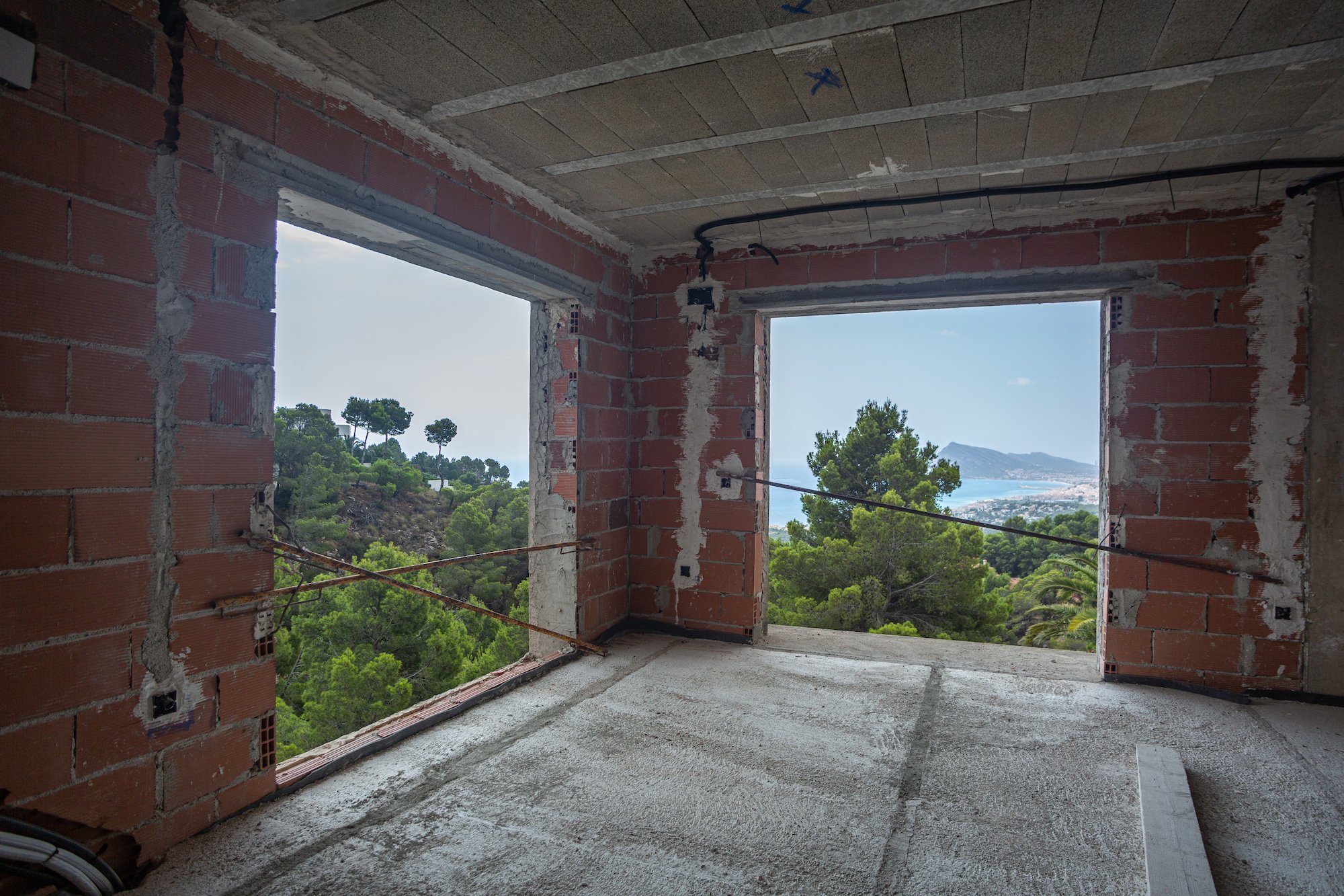 Halfvrijstaand huis in Sierra de Altea met uitzicht