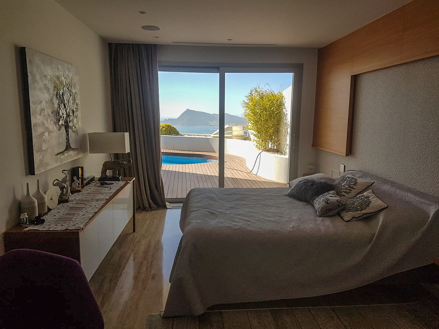 Luxus-Wohnung mit privatem Pool in Sierra de Altea